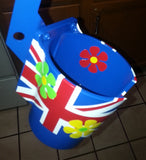 Austin Powers PinCup "Groovy" Blue inside