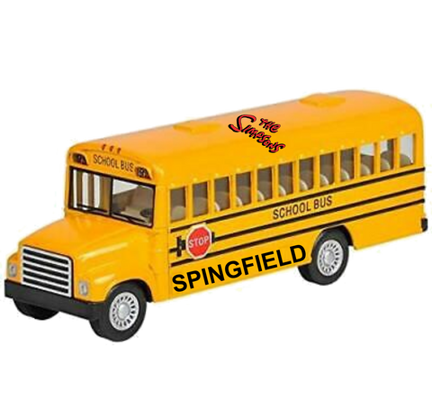 The Simpsons Interactive School Bus