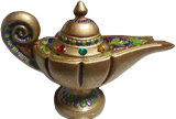 Tales of the Arabian Nights Bejeweled Aladdin Lamp