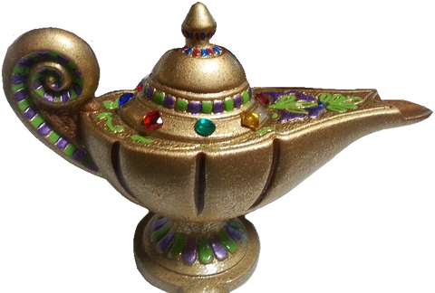 Tales of the Arabian Nights Bejeweled Aladdin Lamp
