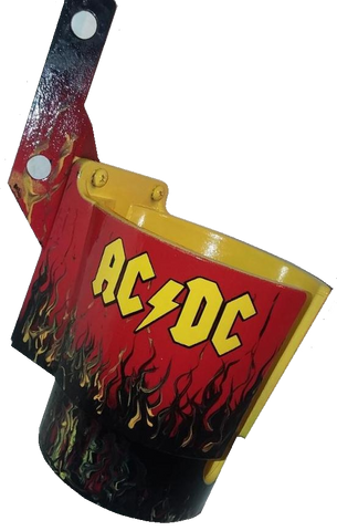 ACDC PinCup with yellow logo