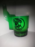 Alien PinCup "Resting Alien" Green