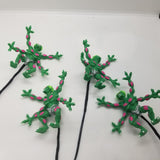 Attack From Mars Painted Aliens and Ship "Paint Job Only "