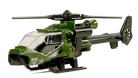 Getaway Apache Playfield Helicopter