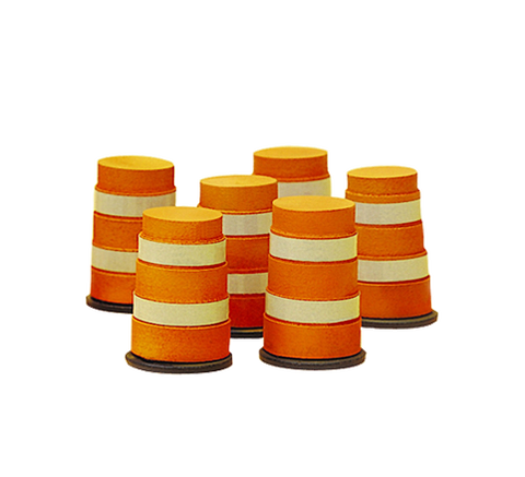 Road Show Playfield Barrels (set of 6)