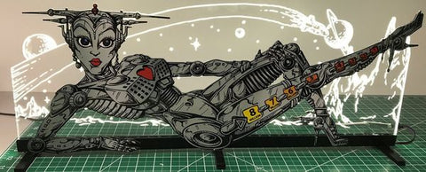 Bride of Pinbot Pinball Topper