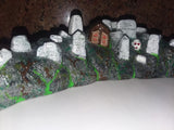 Dracula Custom Painted Village Plastics (Village, Cemetery, Castle)