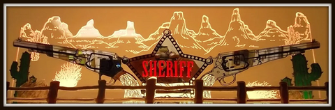 Cactus Canyon Pinball Topper