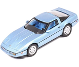 Corvette Interactive Chevrolet Blue