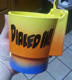 Dialed In PinCup Black logo