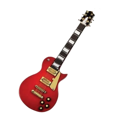 Guns N' Roses Mini Playfield Guitar Red