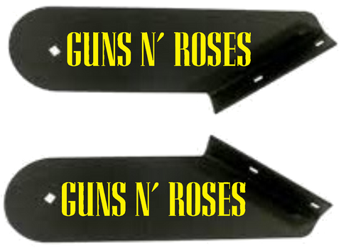 Guns n Roses Hinge Decals "Yellow"
