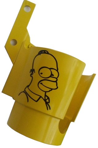 The Simpsons Pinball Party PinCup Yellow