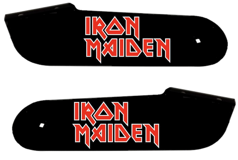 Iron Maiden Hinge Decals Red/White