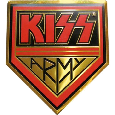 KISS Army Coindoor/Apron Decal