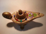 Tales of the Arabian Nights Bejeweled Aladdin Lamp