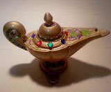 Tales of the Arabian Nights Bejeweled Aladdin Lamp