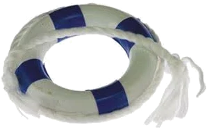 Gilligan's Island Playfield Life Preserver Blue