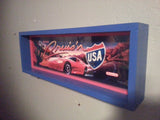 Cruis'n USA Framed Arcade Marquee (vintage)