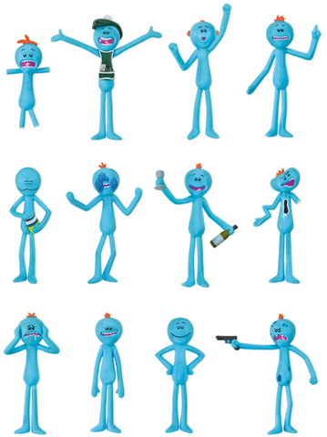 Rick and Morty "Meseeks" Set of 3