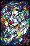 BRIDE OF PINBOT Framed Gameroom Art