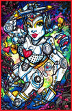 BRIDE OF PINBOT Framed Gameroom Art