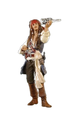 Pirates of the Caribbean Playfield Jack Sparrow