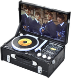 Beatles Playfield Record Player Black