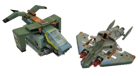 StarShip Troopers Custom Painted Ships