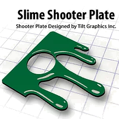 Teenage Mutant Ninja Turtles Shooter Plate "Slimer"