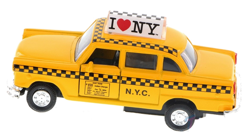 Taxi Interactive Cab Mod I love NY