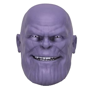 Avengers Character Head Shooter "Thanos"