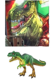 King Kong Playfield T-Rex