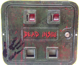 The Walking Dead Premium Custom Painted Coin Door