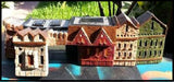 Dracula Custom Painted Village Plastics (Village, Cemetery, Castle)