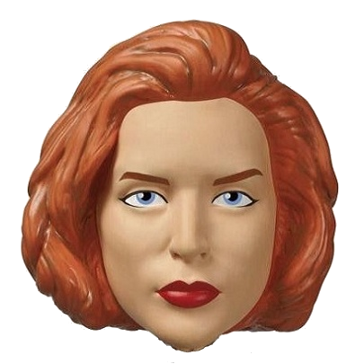 X Files Character Head Shooter