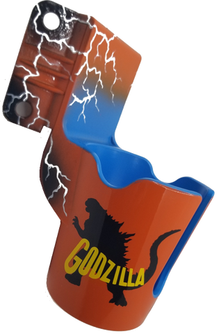 Godzilla PinCup Premium with Lightning Bolts Orange