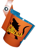 Godzilla PinCup Orange Standard