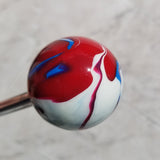 Willy Wonka Shooter Rod red-white-blue