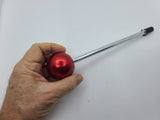 Red Aluminum Shooter Rod