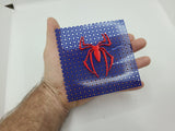 Spider Speaker Grills Red/Blue