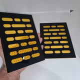 Jurassic Park Stern Custom Speaker Frames Yellow