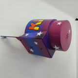 Kiss Pincup Color Logo with Stars