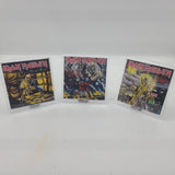 Iron Maiden Playfield Album Plaques Set of 3