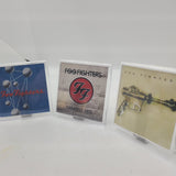 Foo Fighters Playfield Album Plaques Set of 3