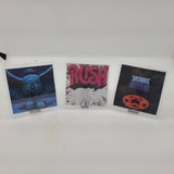 Rush Playfield Album Plaques Set of 3