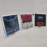 Rush Playfield Album Plaques Set of 3