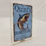Jaws Playfield Plaque Quint's Shark Fishing
