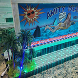 Jaws Pinball Topper Amity Island