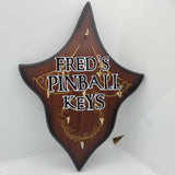 Personalized Pinball Key Rack